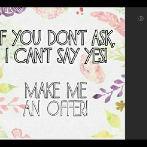 🌺 Make an offer 🌸 🌹
